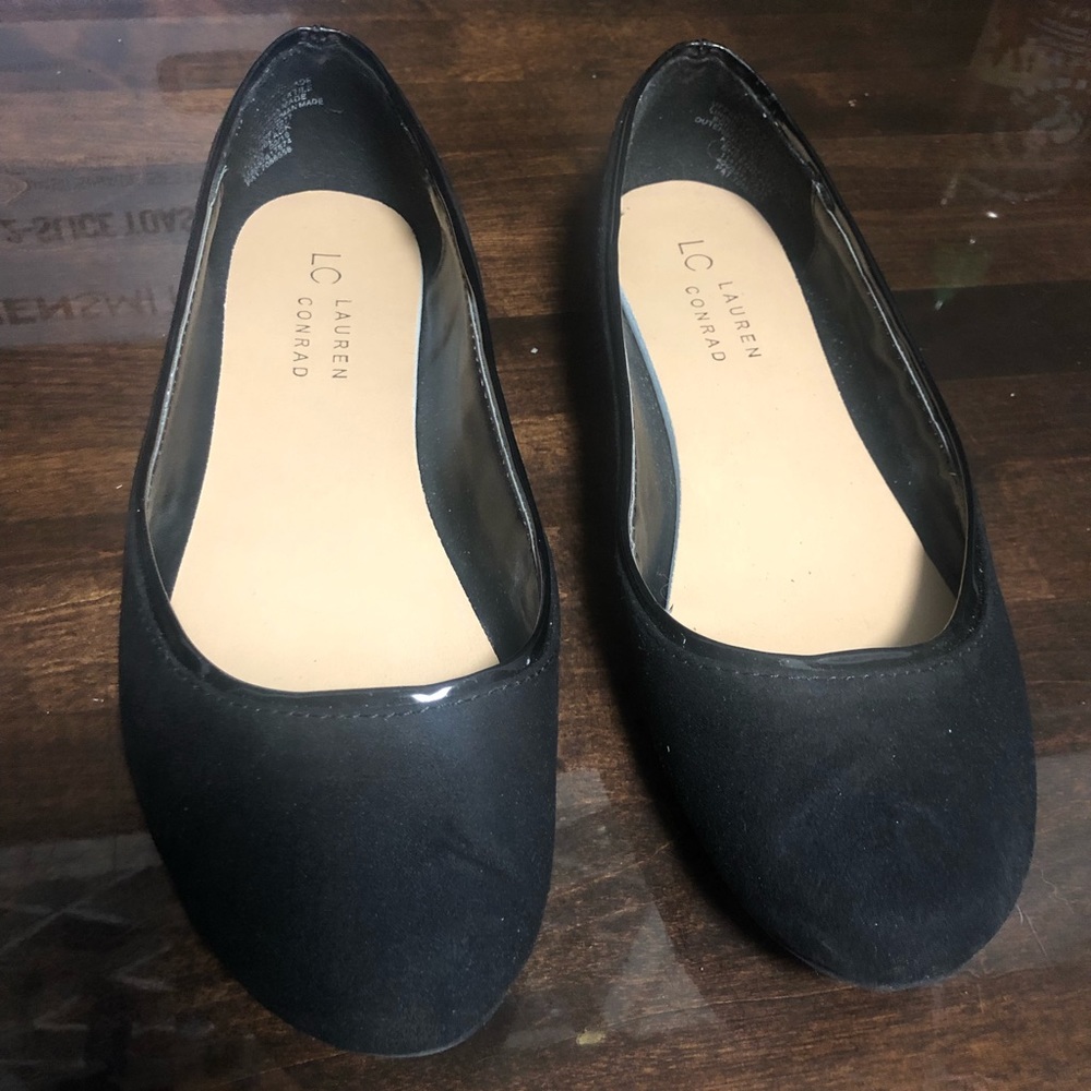 Size 8 LC Lauren Conrad Sheen Women's Ballet Flats